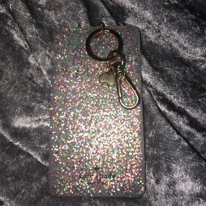 Kate spade keychain card holder id